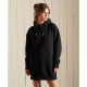 Superdry Γυναικείο φόρεμα Vintage Logo Embroidered Hoodie Dress